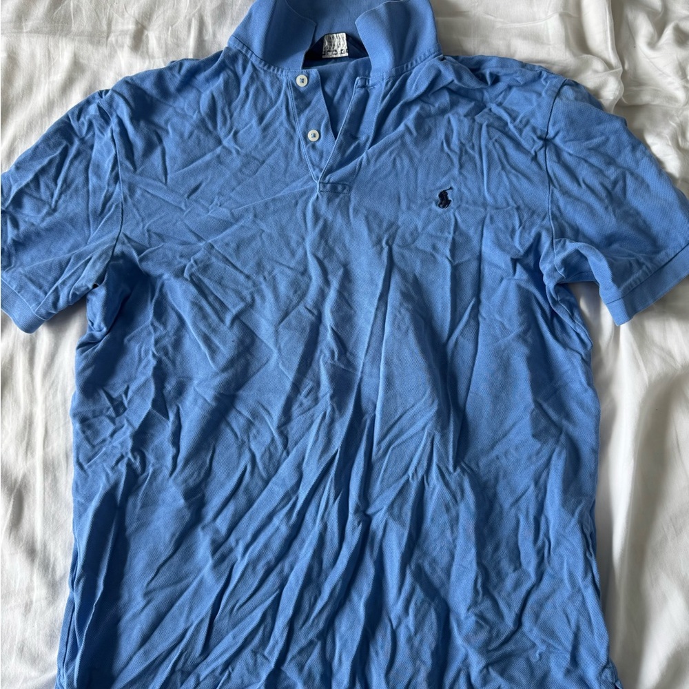 Men's Blue Polo Shirt